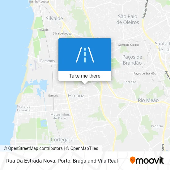 Rua Da Estrada Nova map