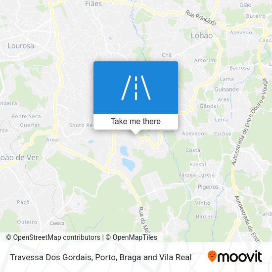 Travessa Dos Gordais mapa