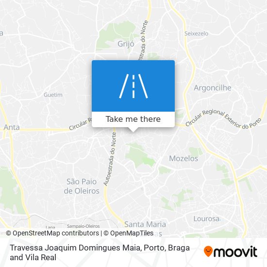 Travessa Joaquim Domingues Maia mapa