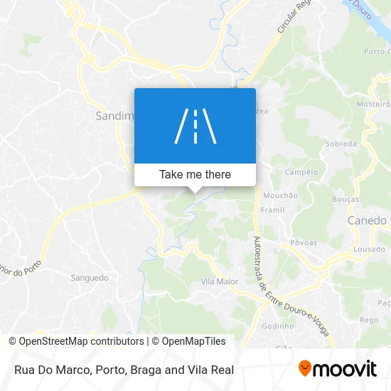 Rua Do Marco map