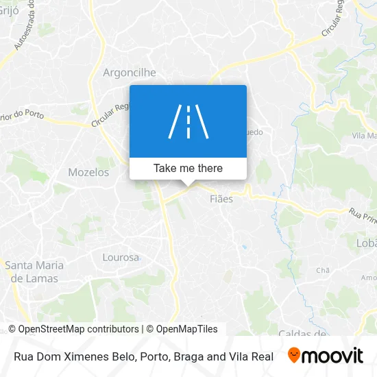 Rua Dom Ximenes Belo map