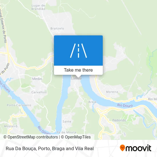 Rua Da Bouça map
