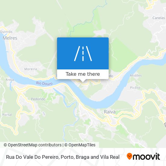 Rua Do Vale Do Pereiro map