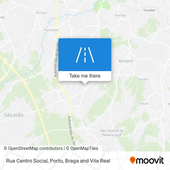 Rua Centro Social map