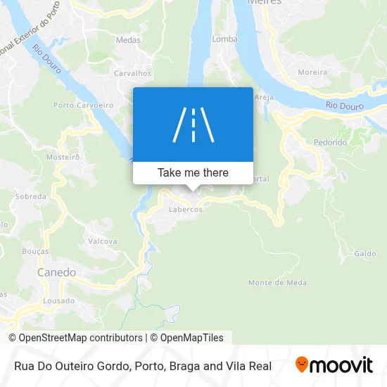 Rua Do Outeiro Gordo map