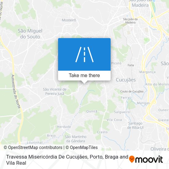 Travessa Misericórdia De Cucujães mapa