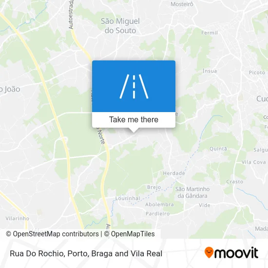 Rua Do Rochio map
