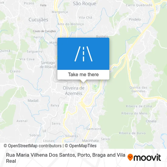 Rua Maria Vilhena Dos Santos map