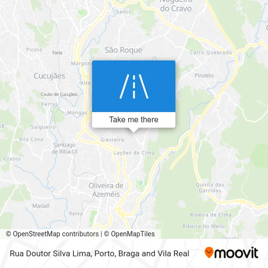 Rua Doutor Silva Lima map