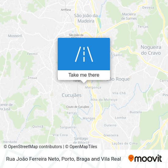Rua João Ferreira Neto map