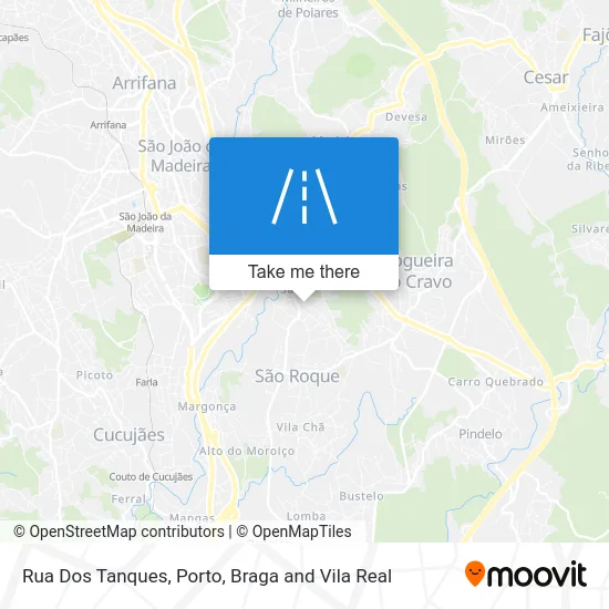 Rua Dos Tanques map