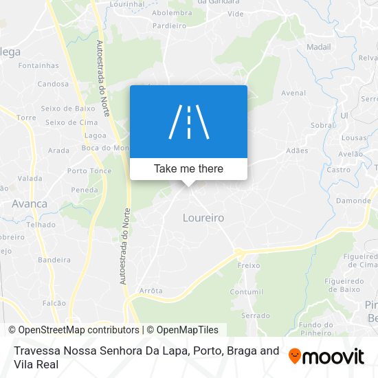 Travessa Nossa Senhora Da Lapa map