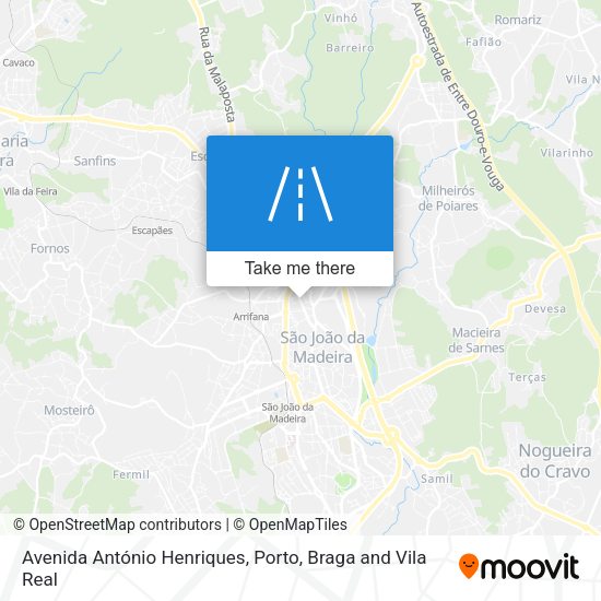 Avenida António Henriques map