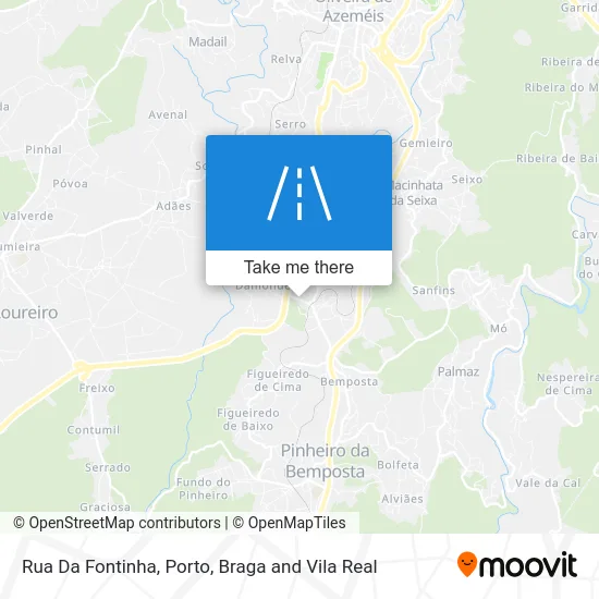 Rua Da Fontinha map