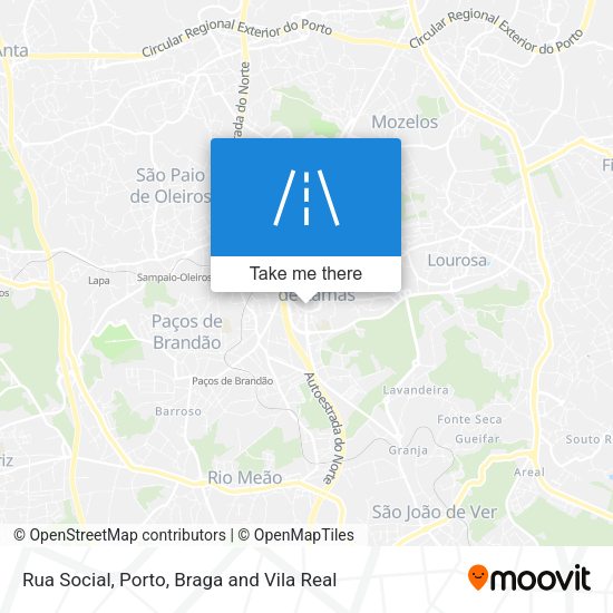 Rua Social map