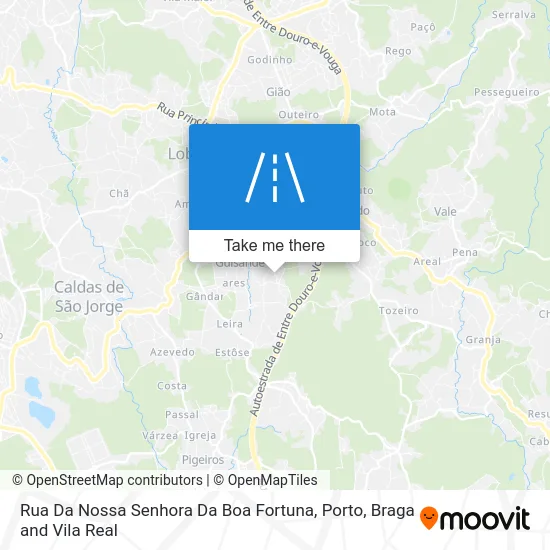 Rua Da Nossa Senhora Da Boa Fortuna map