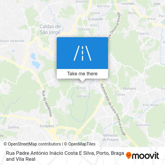 Rua Padre António Inácio Costa E Silva map