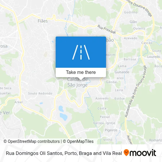 Rua Domingos Oli Santos map