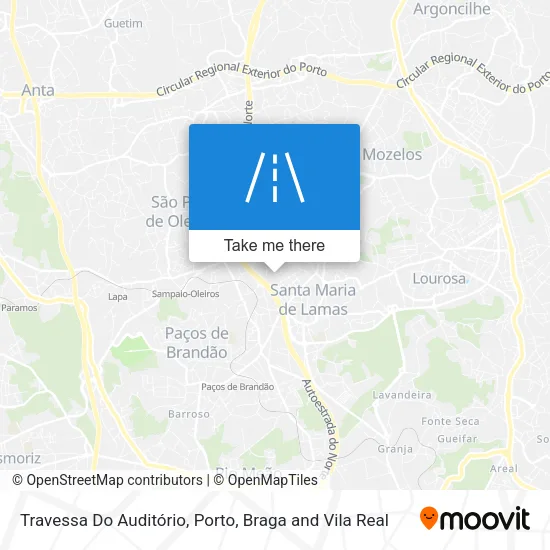 Travessa Do Auditório map