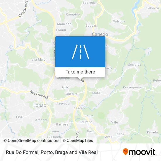 Rua Do Formal map