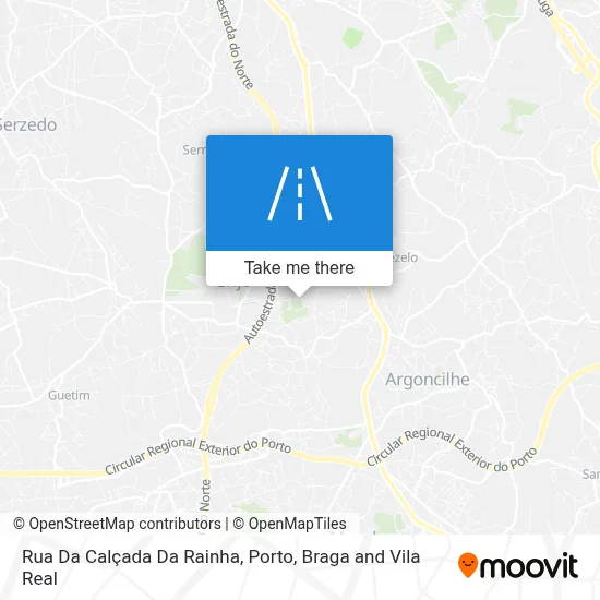 Rua Da Calçada Da Rainha map