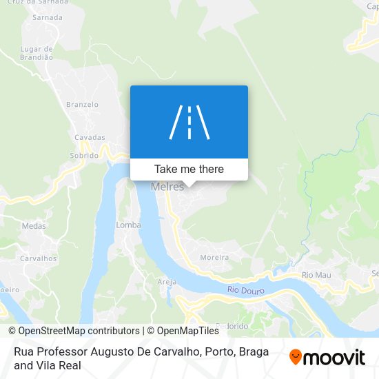 Rua Professor Augusto De Carvalho mapa