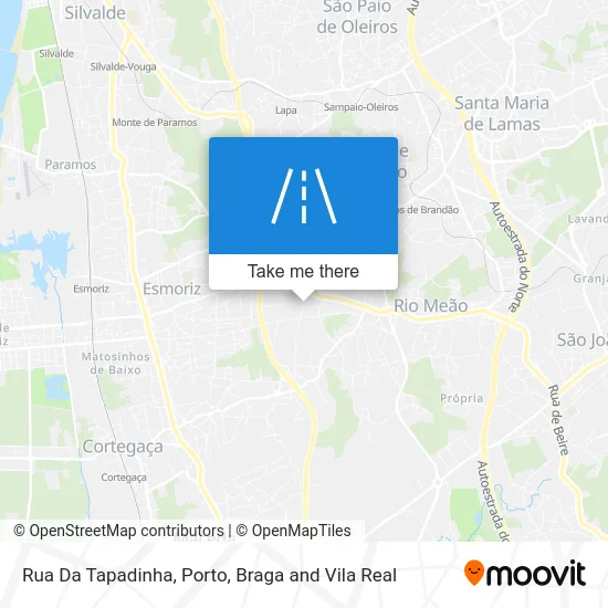Rua Da Tapadinha map