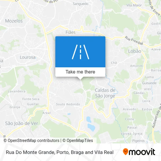 Rua Do Monte Grande map