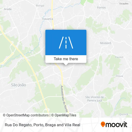 Rua Do Regato map