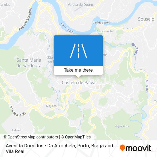 Avenida Dom José Da Arrochela map
