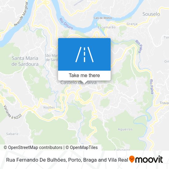 Rua Fernando De Bulhôes map