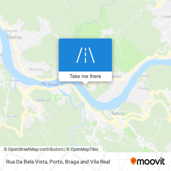 Rua Da Bela Vista map