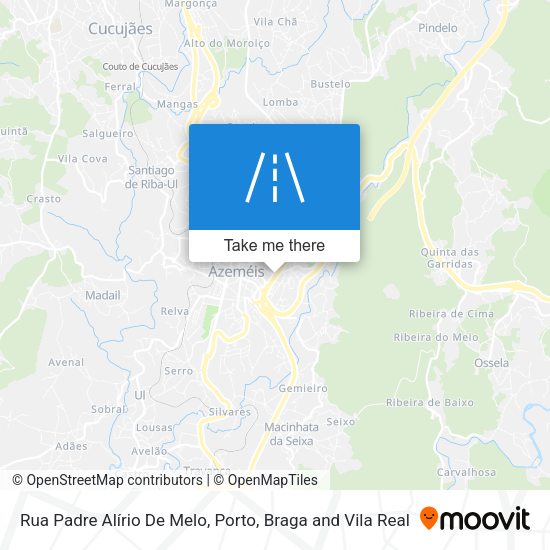 Rua Padre Alírio De Melo mapa