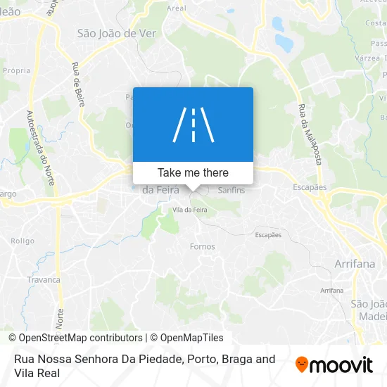 Rua Nossa Senhora Da Piedade map