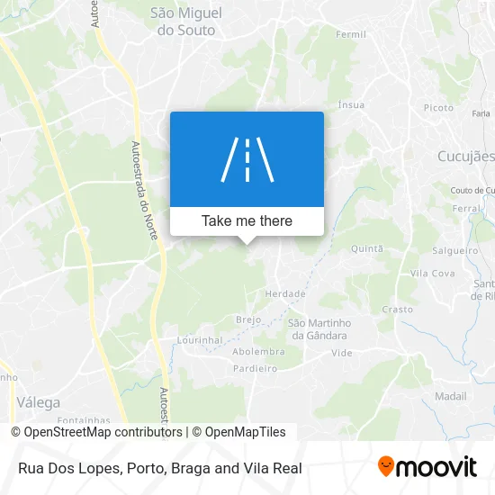 Rua Dos Lopes map