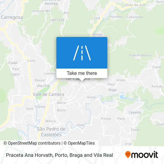 Praceta Ana Horvath mapa