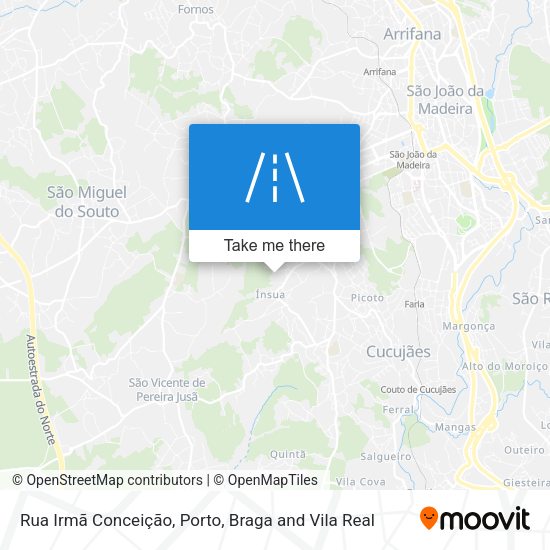 Rua Irmã Conceição map