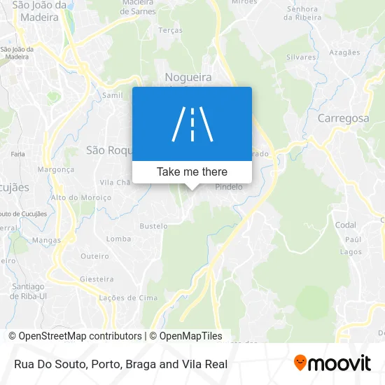 Rua Do Souto map