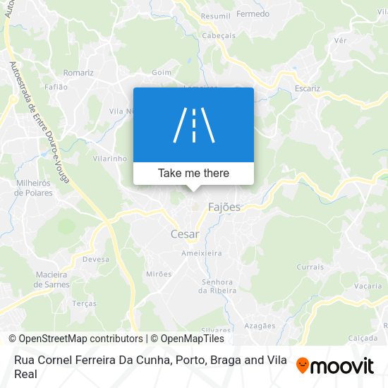 Rua Cornel Ferreira Da Cunha mapa