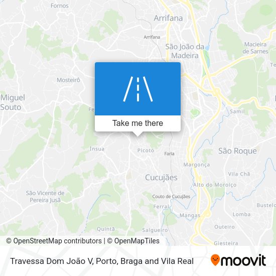 Travessa Dom João V map