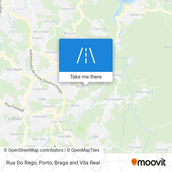 Rua Do Rego map