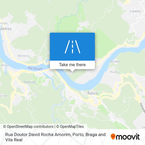 Rua Doutor David Rocha Amorim map