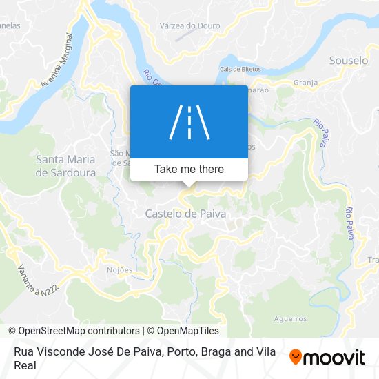 Rua Visconde José De Paiva map