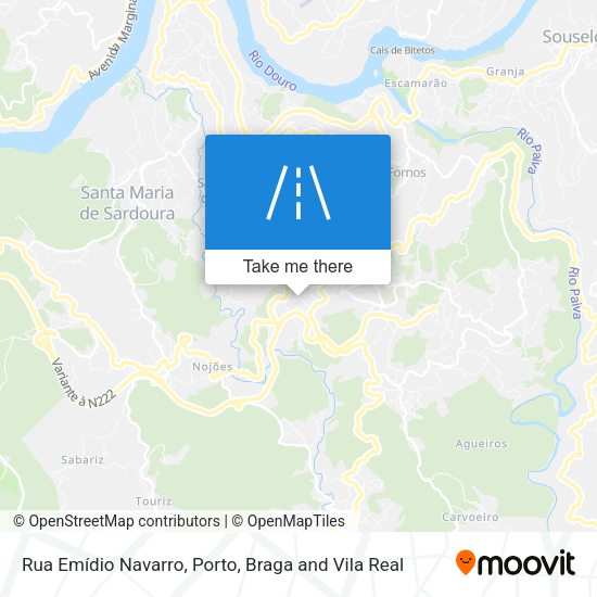 Rua Emídio Navarro map
