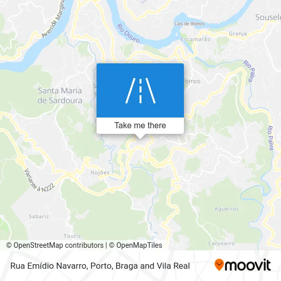Rua Emídio Navarro map