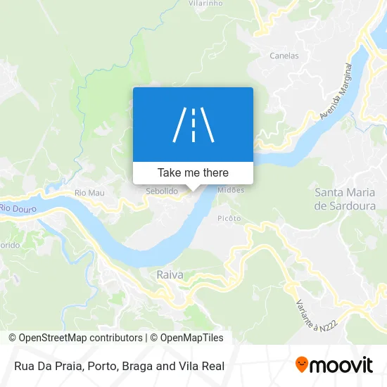 Rua Da Praia map