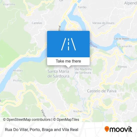 Rua Do Vilar map