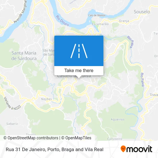 Rua 31 De Janeiro map