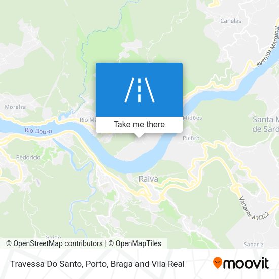 Travessa Do Santo mapa