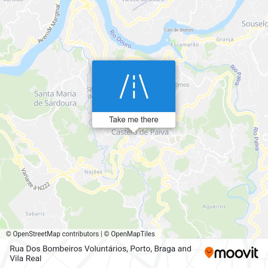 Rua Dos Bombeiros Voluntários map